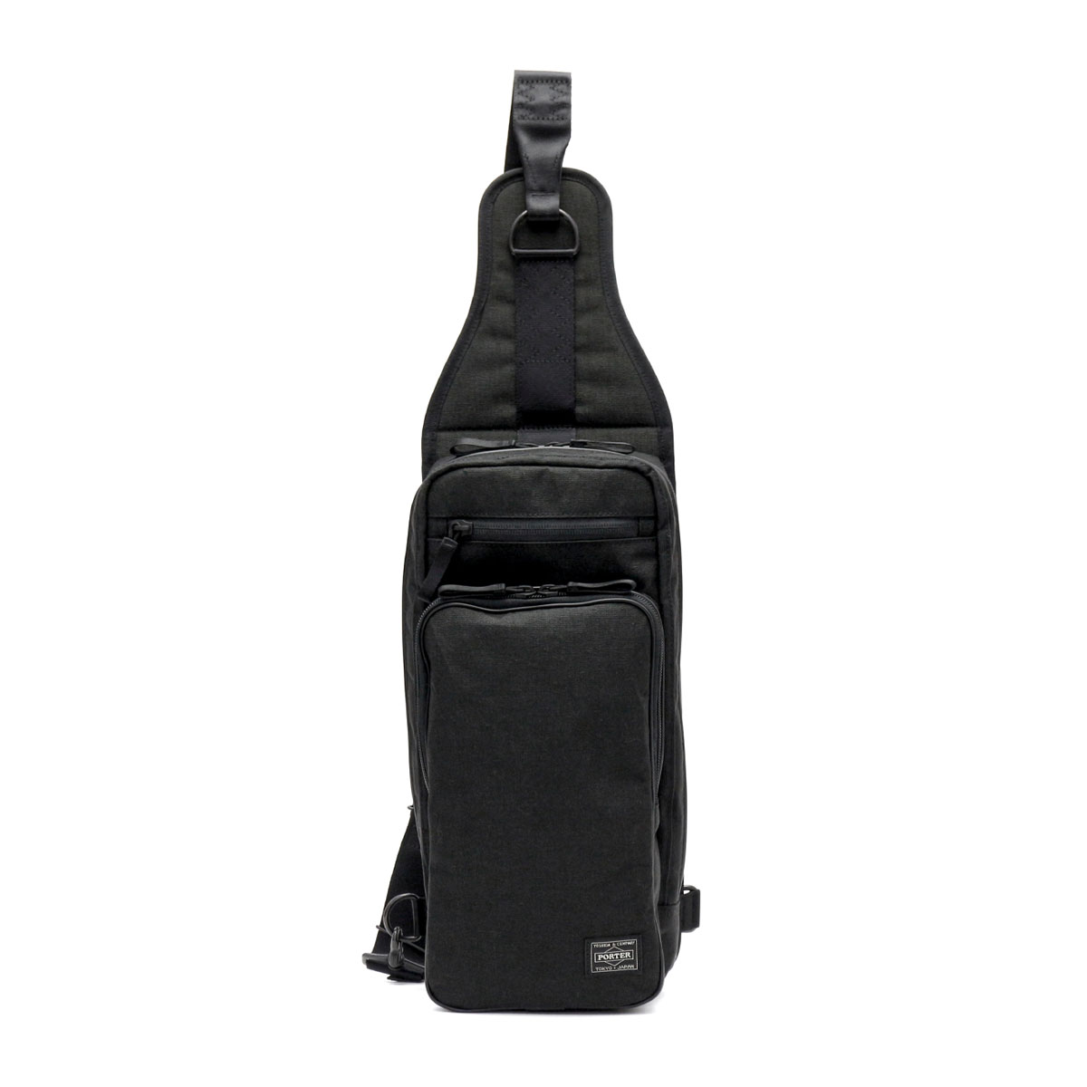 美品 PORTER 吉田カバン ボディバッグ ハイブリッド スリング ブラック ポーター ハイブリッド スリングショルダーバッグ 737-17804 ボディ