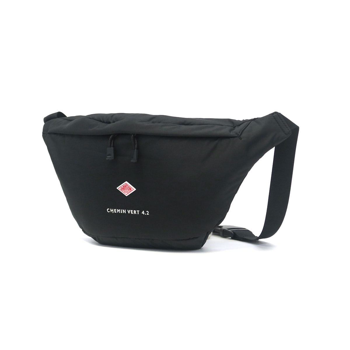 DANTON CHEMIN VERT 4.2 ボディバッグ ブラック DANTON ダントン Polyester Taffeta Sling Bag ボディバッグ CHEMIN
