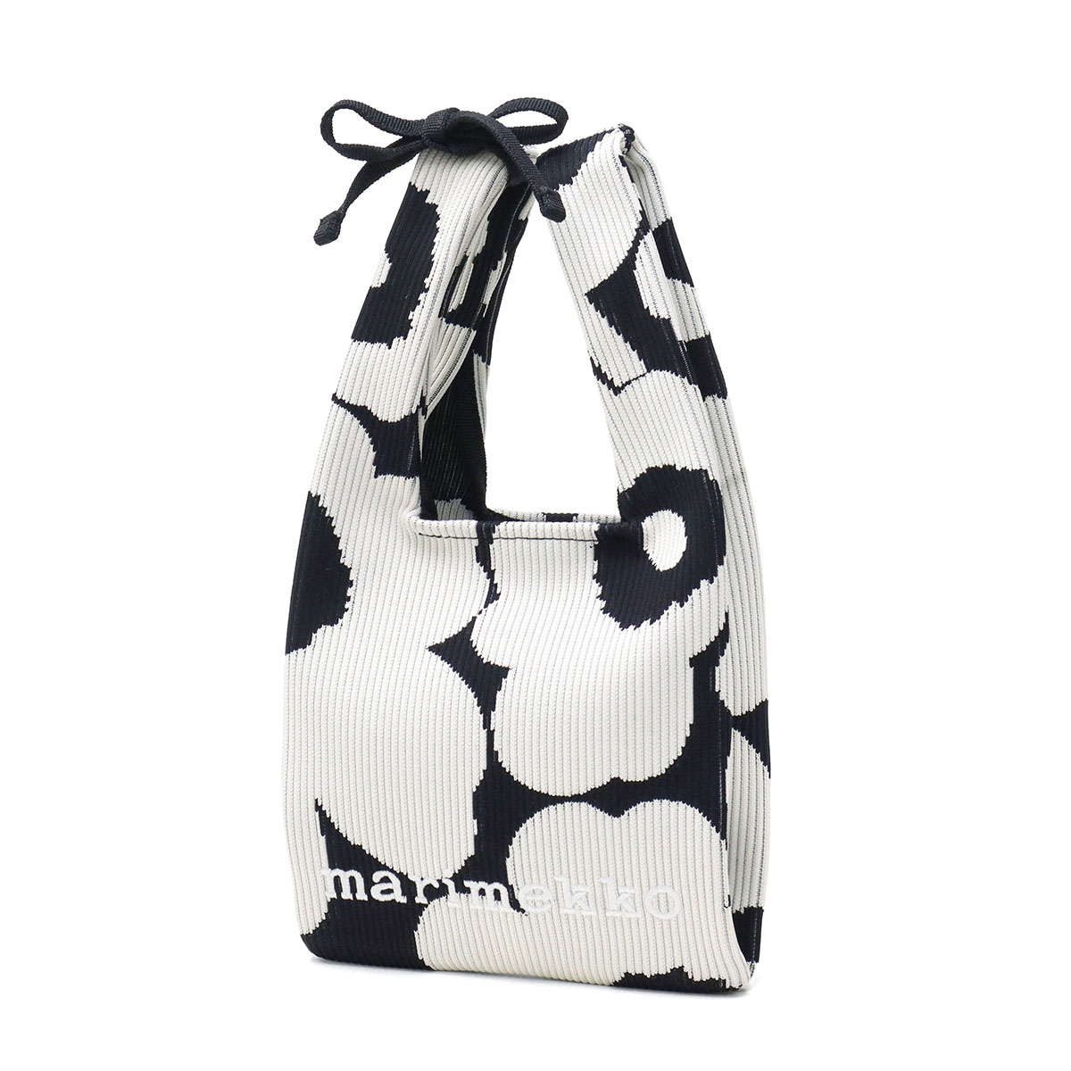 日本正規品】 marimekko マリメッコ Knitted Mini Tote Unikkoトート 