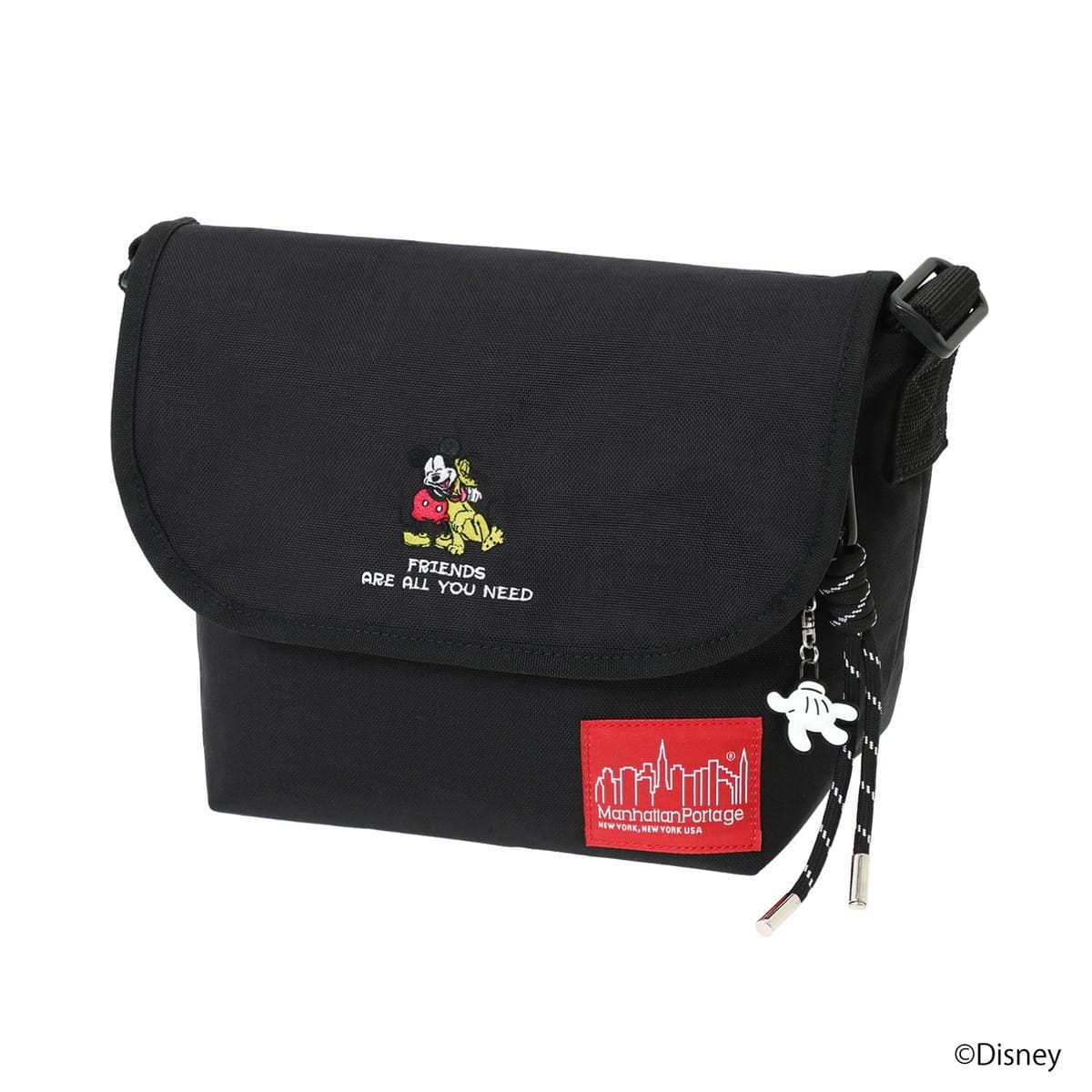 限定品 マンハッタンポーテージ ミッキー＆ミニー メッセンジャーバッグ 日本正規品】 Manhattan Portage マンハッタンポーテージ