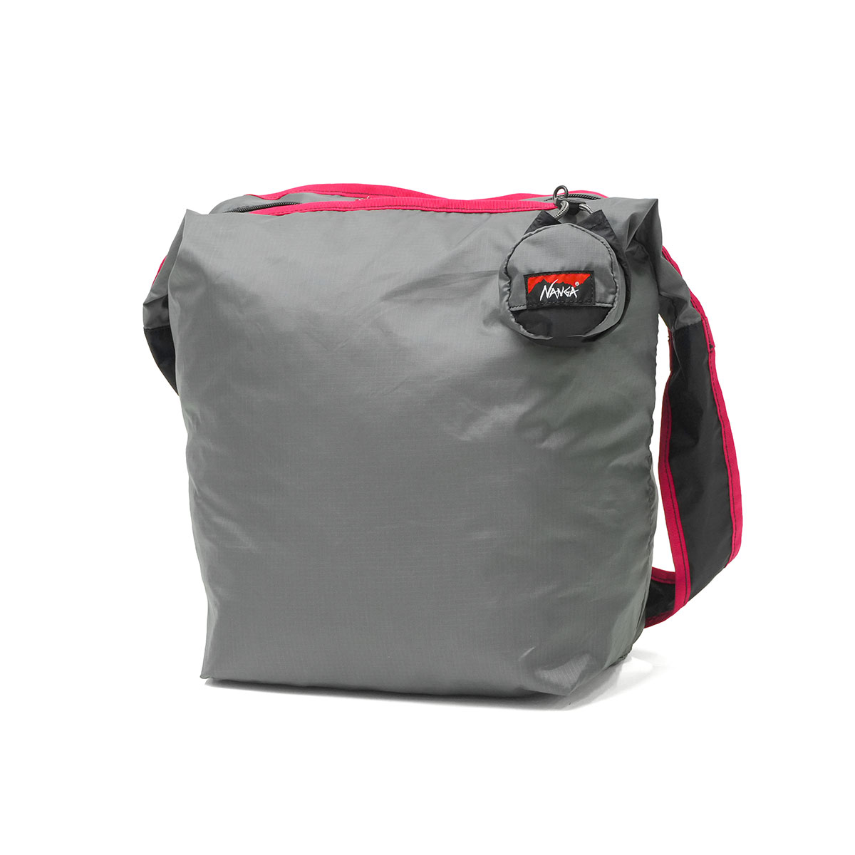 【美品】ナンガ　600 STD 別売り収納バッグ付き　一度のみ使用　レッド NANGA ナンガ POCKETABLE SHOULDER BAG ショルダーバッグ N2600-3N098Z