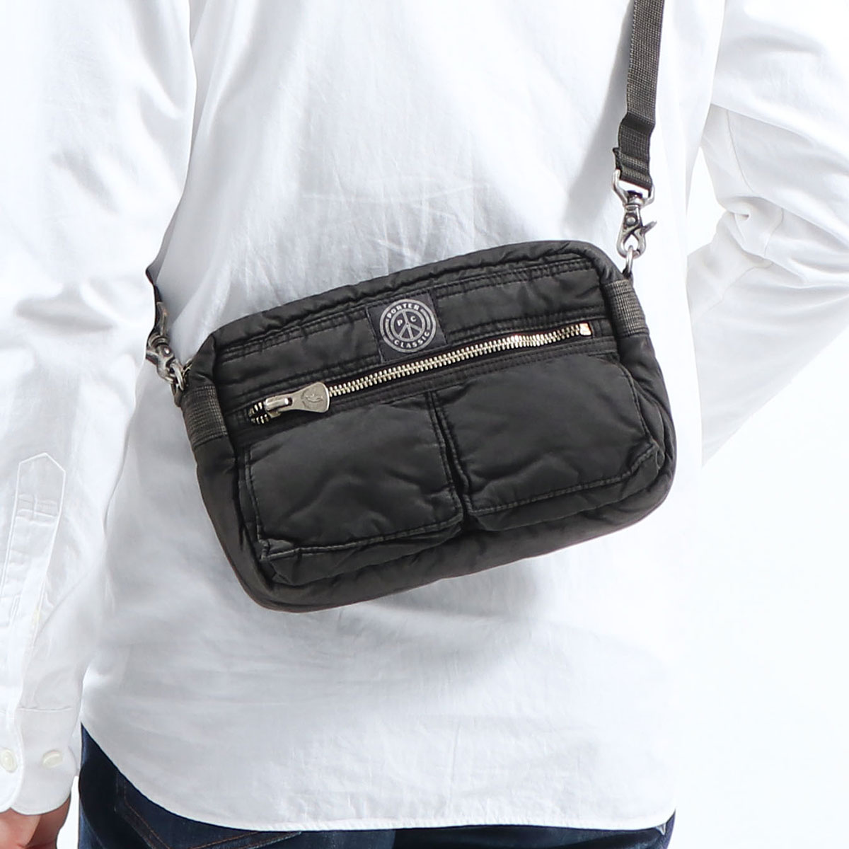 Porter Classic ポータークラシック SUPER NYLON SHOULDER BAG (S) PC01519203｜【正規