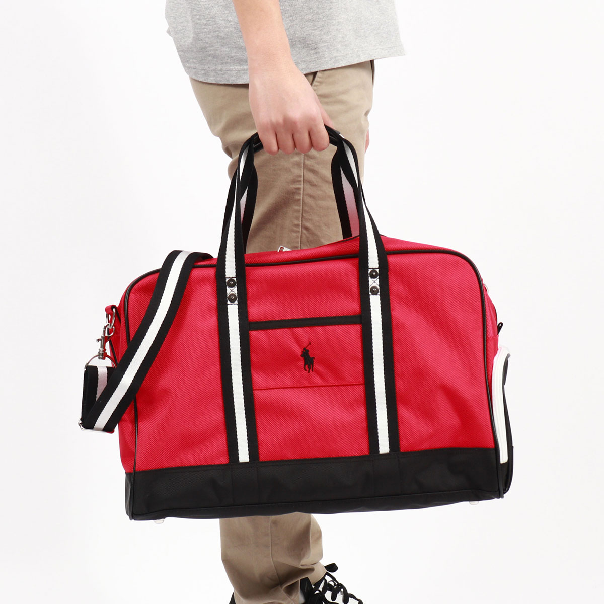 POLO RALPH LAUREN ポロラルフローレン Color Block Boston Bag