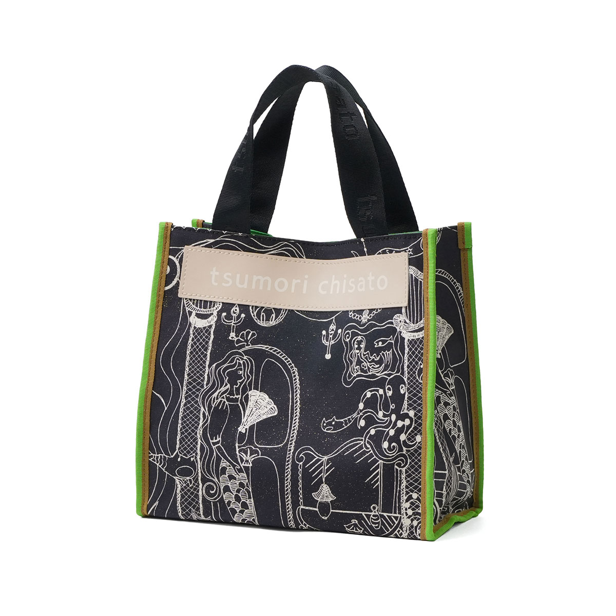 tsumori chisato CARRY ツモリチサト マーメイドルーム トートバッグ S
