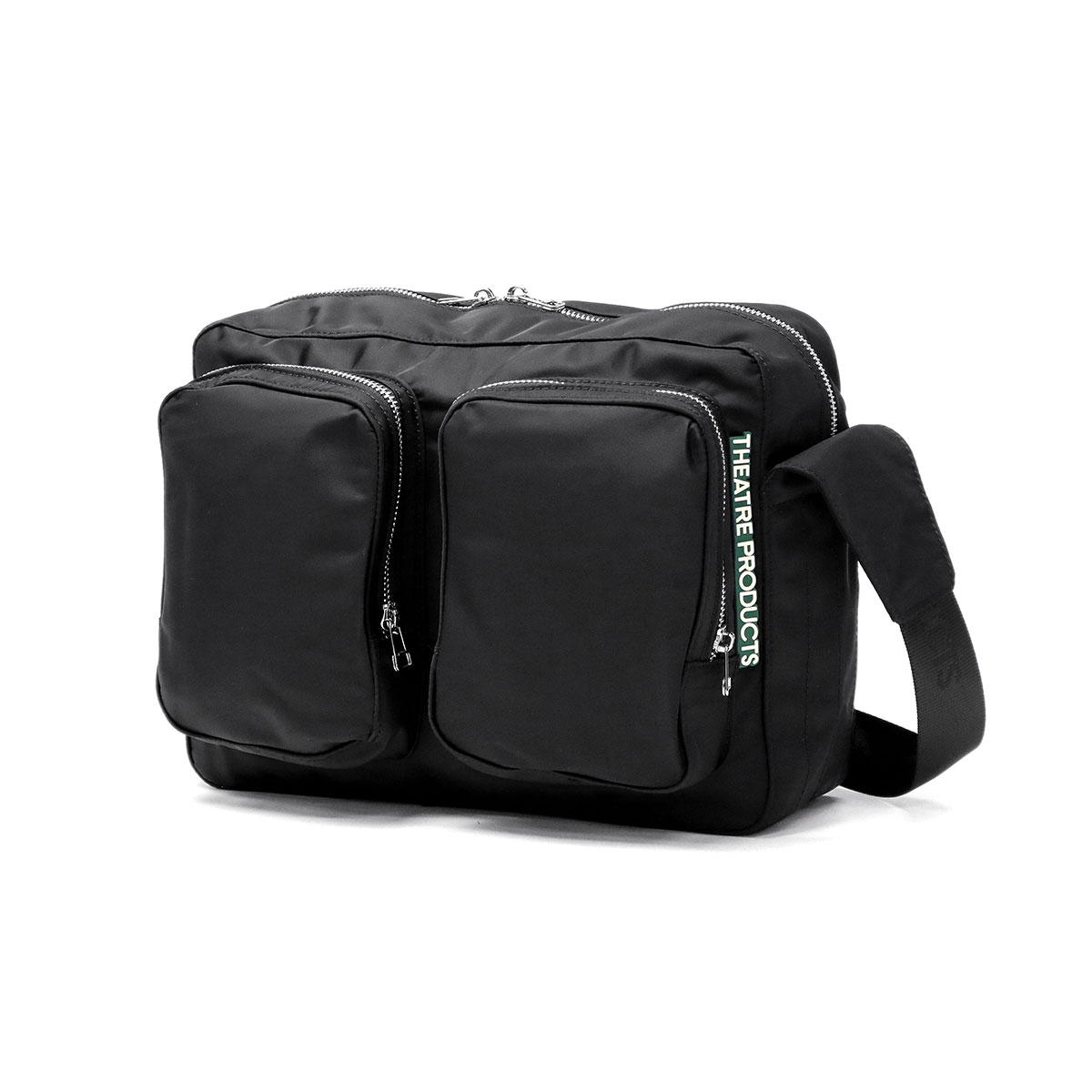 THEATRE PRODUCTS シアタープロダクツ NYLON OUT POCKET SHOLDER BAG
