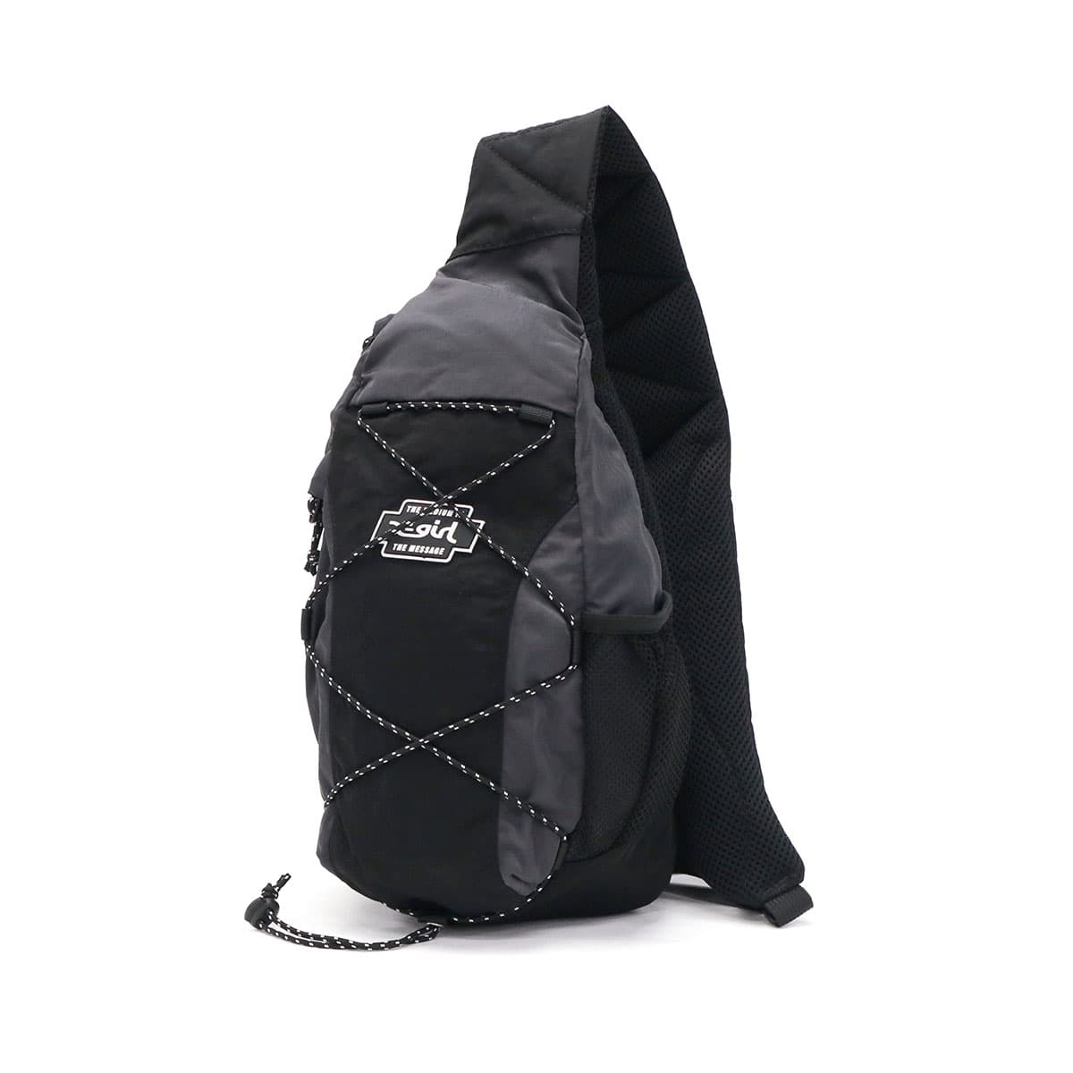 X-girl エックスガール BUNGEE CORD MINI BAG ボディバッグ