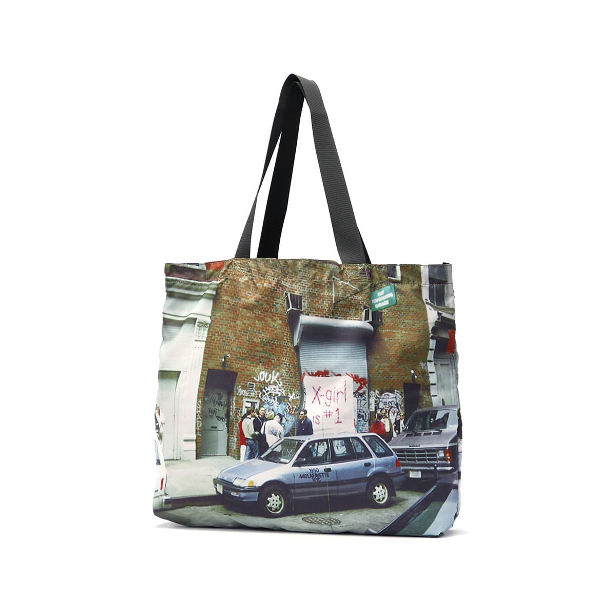 X-girl エックスガール BIG TOTE BAG トートバッグ 105242053007