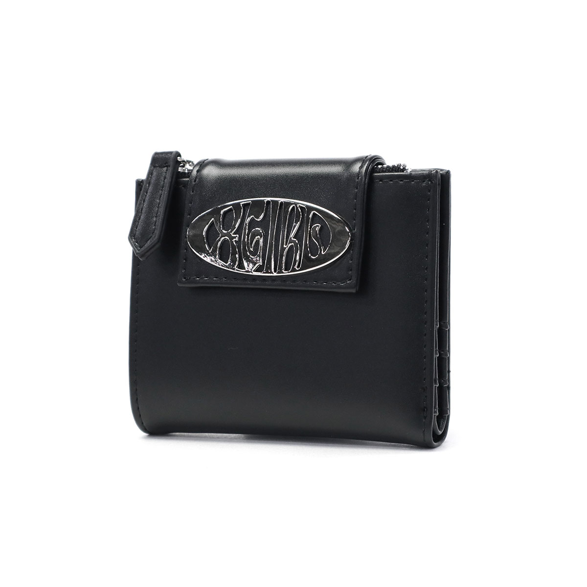X-girl エックスガール METAL OVAL LOGO BUCKLE WALLET 財布